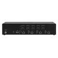 Secure KVM Switch, NIAP 4.0 Certified, FlexPort HDMI/DisplayPort